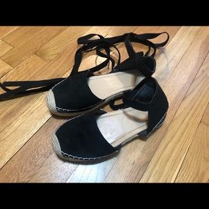 Espadrilles- tie up!